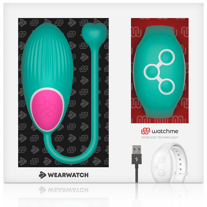 Wearwatch - Huevo Control Remoto Technology Watchme Agua Marina