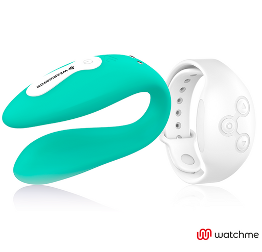 Wearwatch - Vibrador Dual Technology Watchme Agua Marina / Níveo