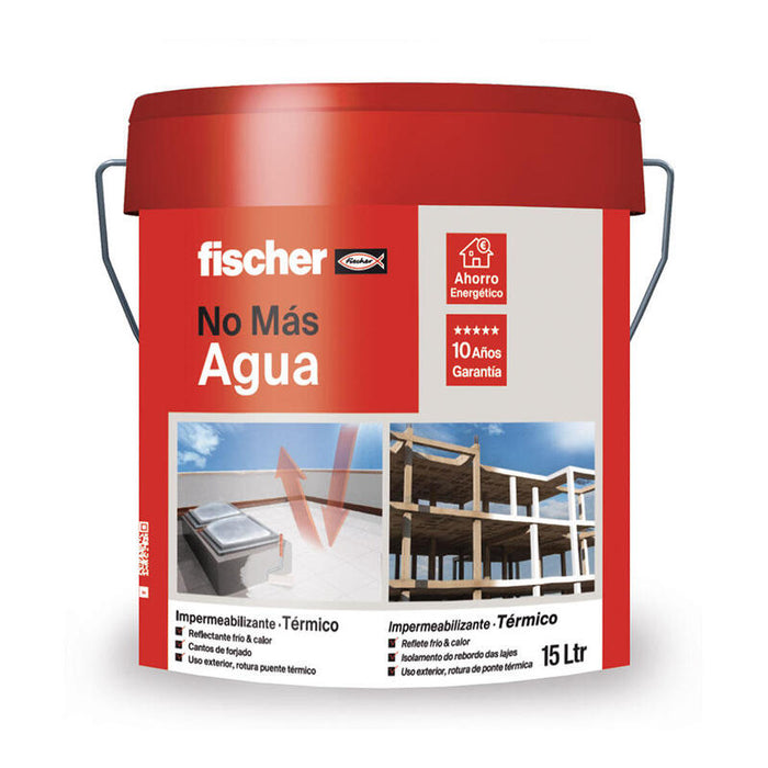 Impermeabilizante Embaldosable Termico Blanco 15l 564319 Fischer