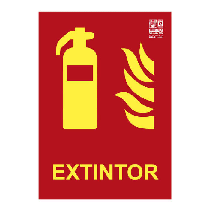Implaser Ex229l-A4 Señal Extintor Clase A 29,7x21cm