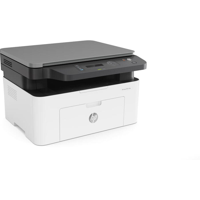 Impresora Hp Mfp135w Multifuncion Laser B/N Hp Wifi Blanco Gris 4zb83a