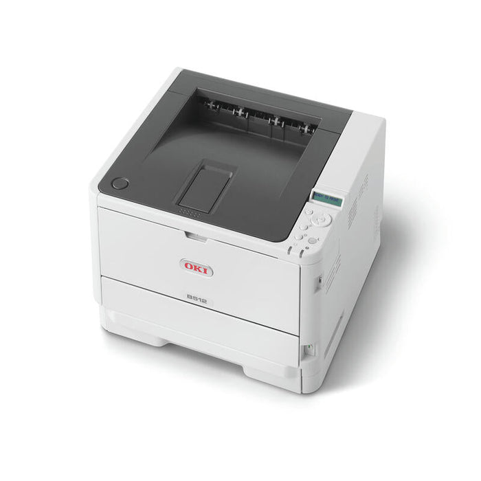 Impresora Oki B512dn Monocromo Duplex  Diodo Emisor De Luz A4 45 Ppm Capacidad: 630 Hojas Usb Lan