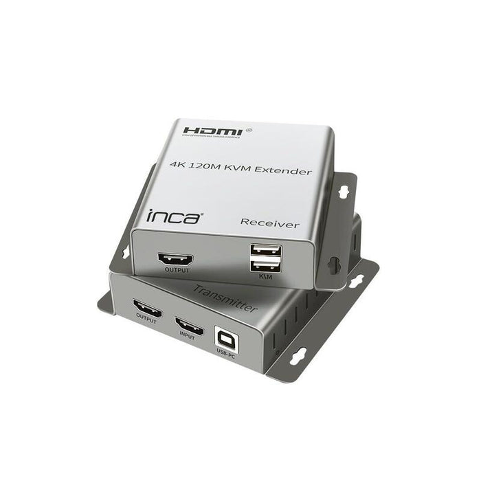 Inca Kvm Extender Hdtv-In/Out/Cat5e/6/Usb-A 4k 60hz Gr