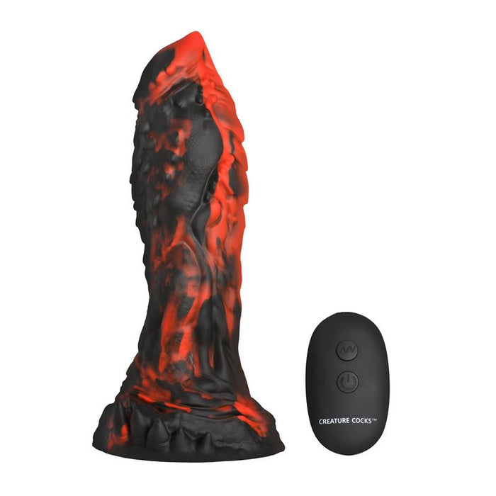 Inferno Cock Dildo Con Vibración Con Control Remoto