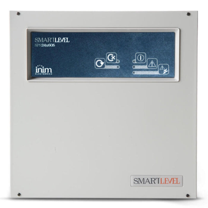 Inim Sps24060s Fuente De Alimentación Conmutada Y Cargador De Batería. 27,6v/1,5a. Conexión Lazo Inim. En Caja Metálica