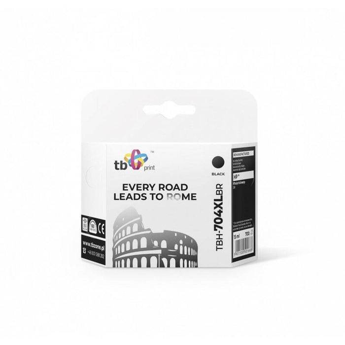 Ink For Hp Dj Ia 2060 Xl Tbh-704xlbr Bk Rem.