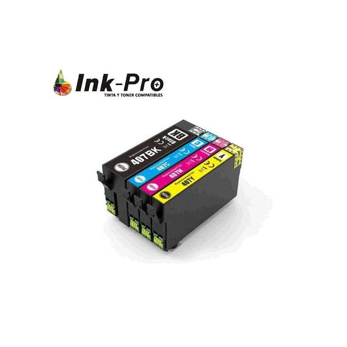 Inkjet Inpro Epson E407xl Negro 2.600 Pag. Premium