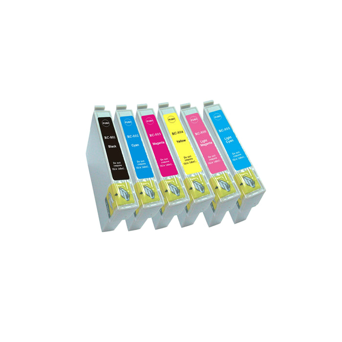 Inkjet Inpro Epson T0802 Cian