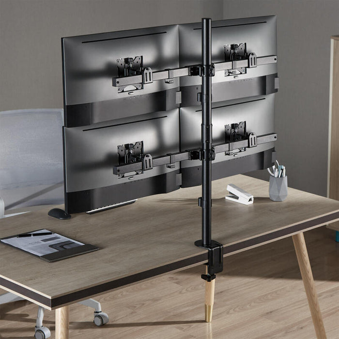 Inline® Desk Bracket For  3x Tv / Led / Tft Display Up A 81cm 32" Max. 7kg