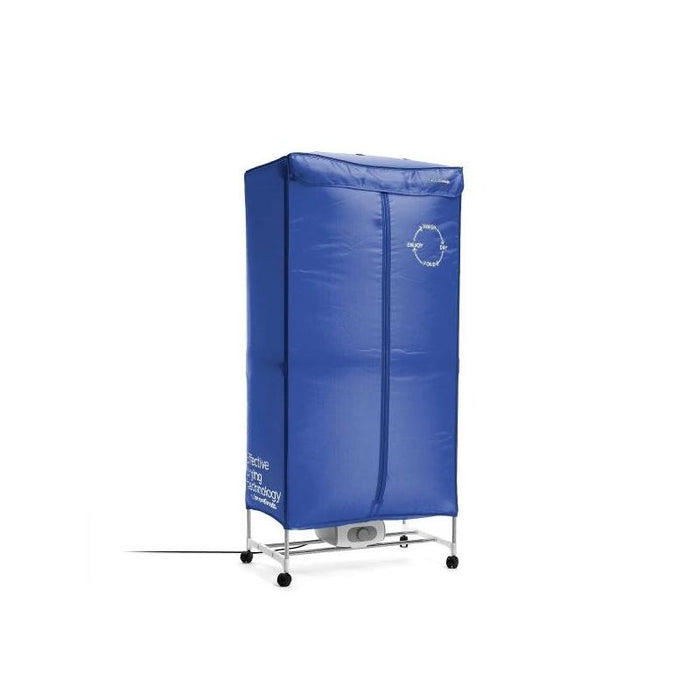 Innovagoods Dupledry Blue Secadora Electrica Portatil De 2 Alturas - 1200w - Capacidad 15kg - Cable 140cm - Temperatura