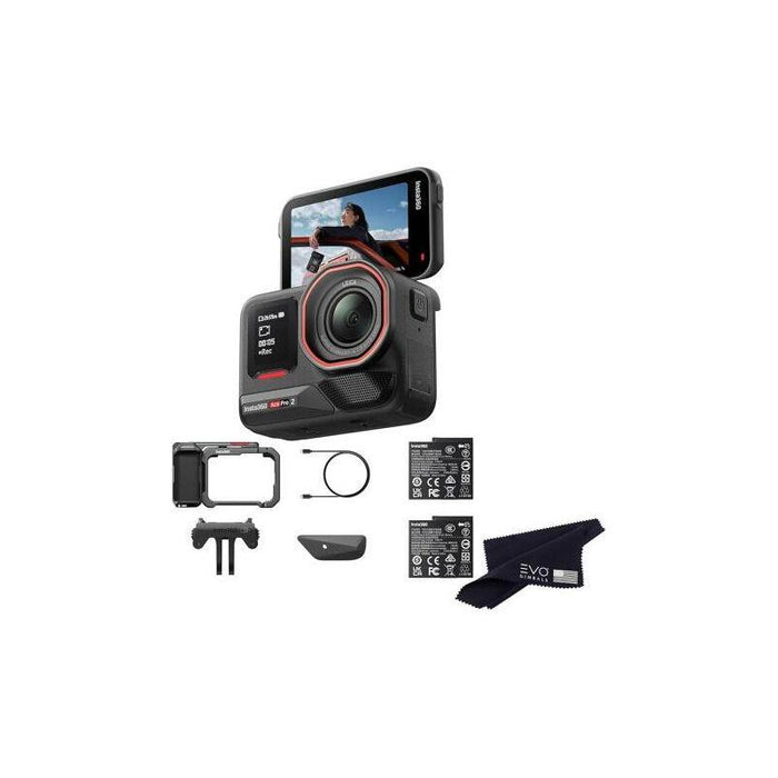 Insta360 Ace Pro 2 Action Camera 8k Xplorer Bundle Dual Battery Black Eu