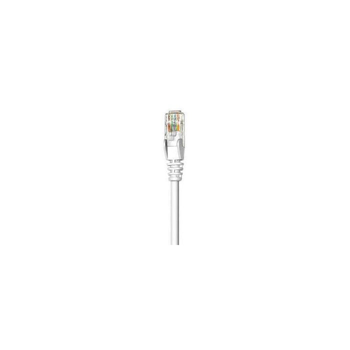 Network Cable, Cat5e, Utp  White Rj-45 Male / Rj-45