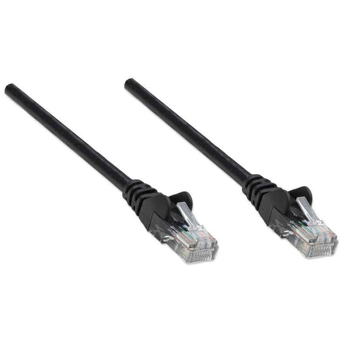 Intellinet 0.45m Cat5e Cable De Red Negro 0,5 M U/Utp [Utp]