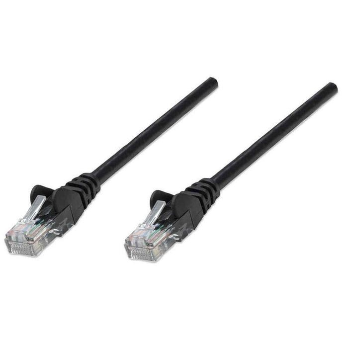 Intellinet 2m Cat5e Cable De Red Negro U/Utp (Utp)