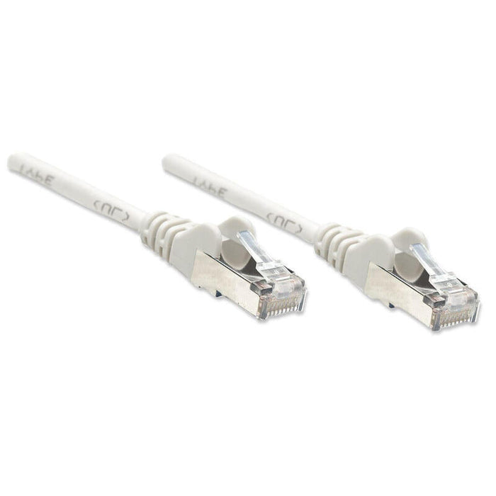 Intellinet Patchkabel Rj45 Sf/Utp Cat5e 20m Hebelschutz Grau