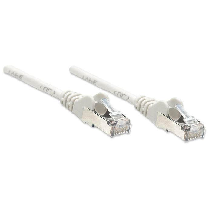 Intellinet Patchkabel Rj45 Sf/Utp Cat5e 20m Hebelschutz Grau