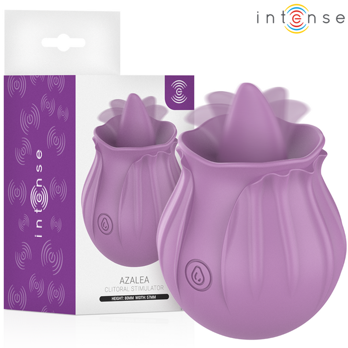 Intense - Azalea Flor Estimulador Lengua Base Magnética