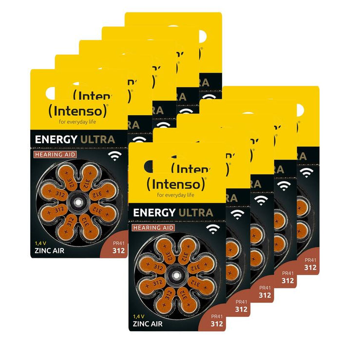 Intenso Bateria Zinc Air, 312, 1.45v