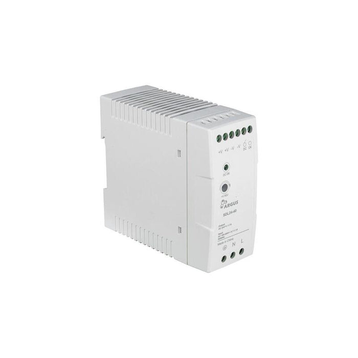 Inter-Tech Argus Fuente De Alimentación Para Carril Din Sdl24-40 Blanco, 24 Voltios, 40 Vatios 88882215