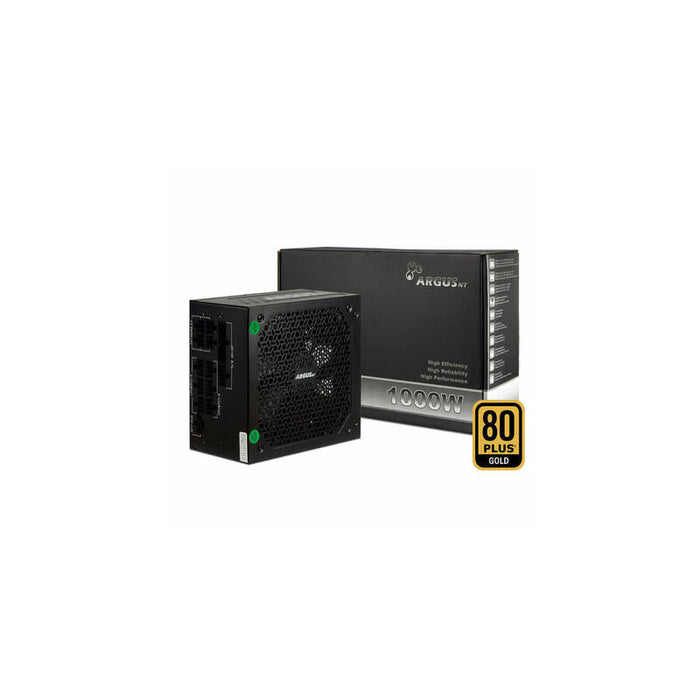 Fuente De Alimentación Inter-Tech Ha-1000ba4  Negra, 1x Gpu De Alta Potencia De 12 Pines, 3x Pcie, Gestión De Cables, 1000 Vatios 88882235