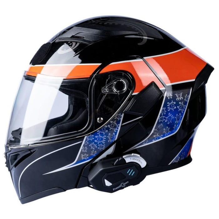 Intercomunicador Para Moto Freedconn T-Max S Pro Inalámbrico Bluetooth Plata