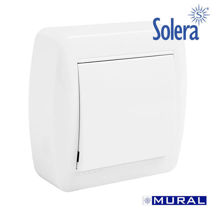 Interruptor Bipolar 74x72x28mm Superficie Mural Solera Mur22u