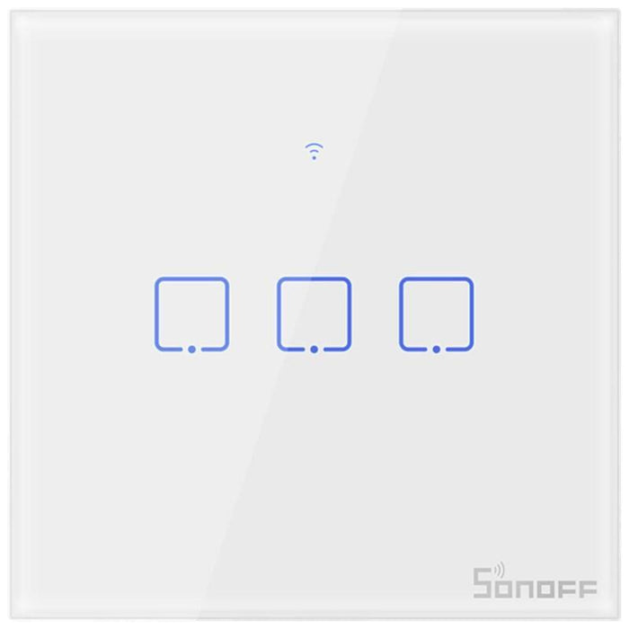Interruptor Táctil Sonoff T1 3c Wifi