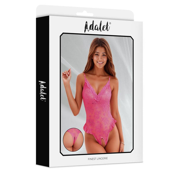 Iris Body Abierto Rosa Talla (Interno):S/M