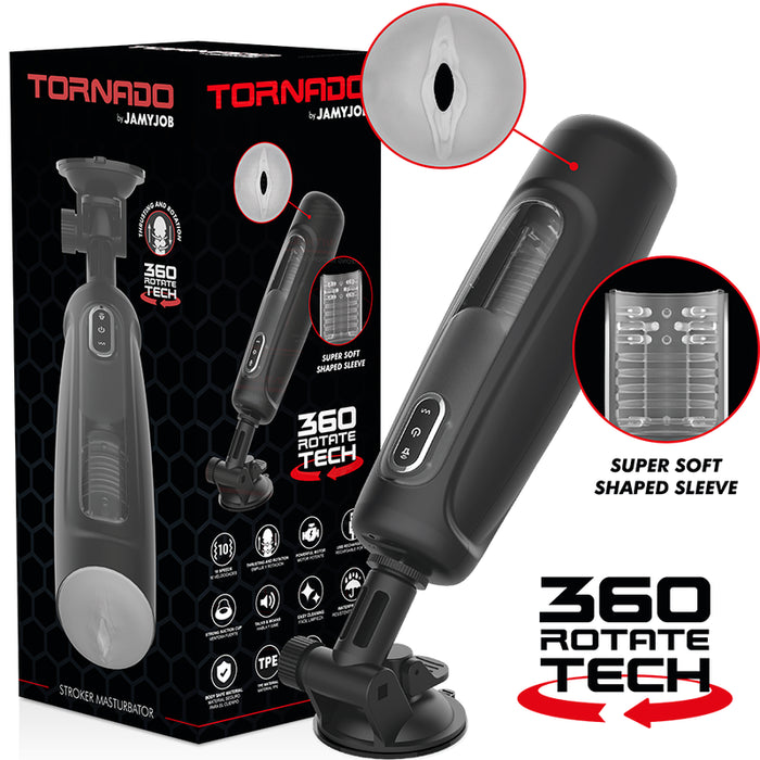 Jamyjob - Tornado Masturbador 360 Rotate Tech