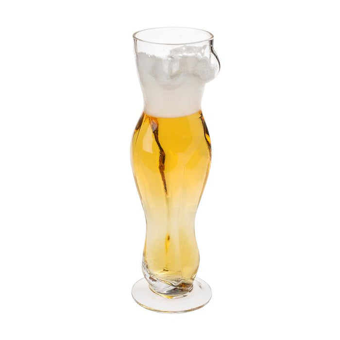Jarra De Cristal Torso Mujer 500 Ml