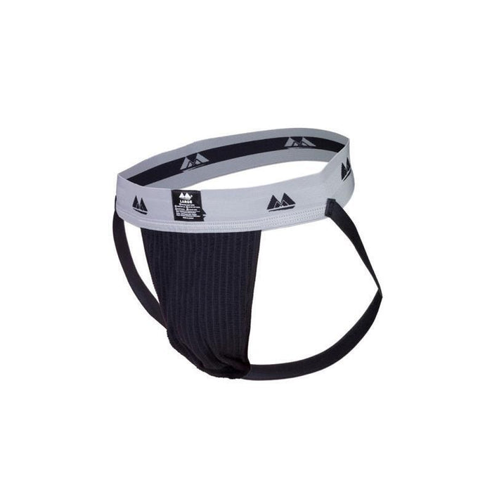 Jock Suspensorio Negro Cintura 5 Cm Talla (Interno):L