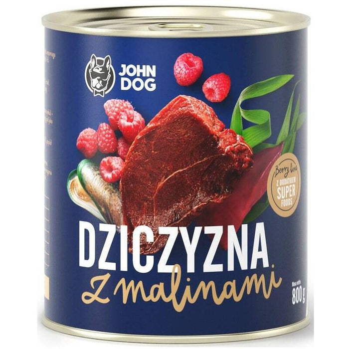 John Dog Berry Adult Venus Con Frambuesas 800g