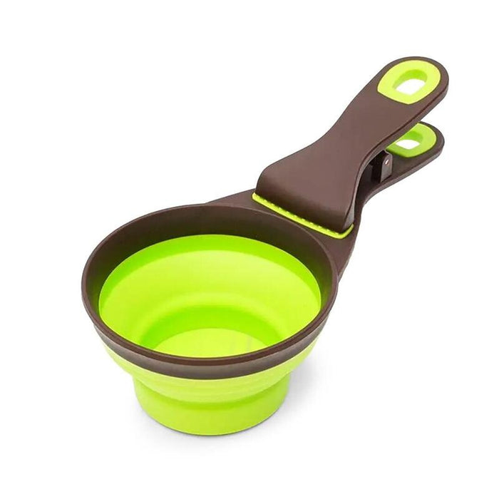 John Dog Cuchara Medidora Plegable Para Comida Con Clip S - 118ml