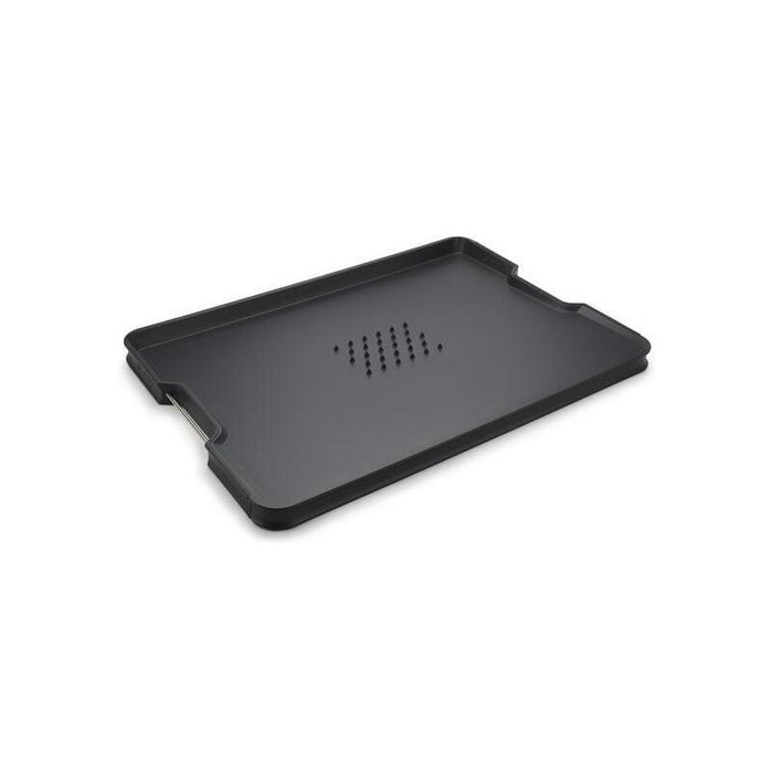 Joseph Joseph Cut&Carve Plus Multi-Funct.Black Chopping Board