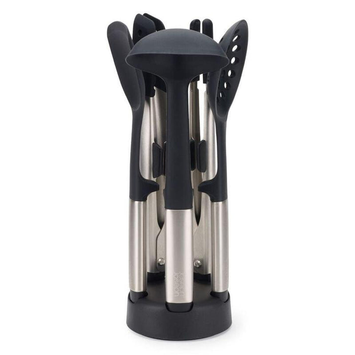 Joseph Joseph Elevate Fusion 5pc Sst Utensil Set W. Compact Stand