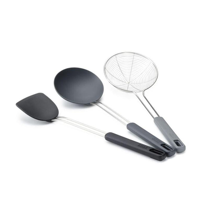 Joseph Joseph Nest Fusion 3-Pcs. Black Wok Utensil Set