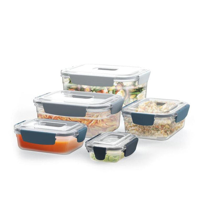 Joseph Joseph Nest Lock 5-Piece Blue Food Container Set-Editions