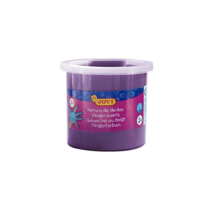 Jovi Estuche 5 Botes Pintura De Dedos 125ml Violeta