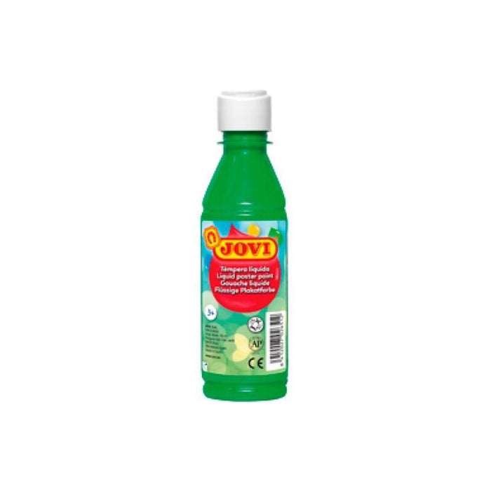 Jovi Témpera Líquida Botella De 250ml Verde Medio