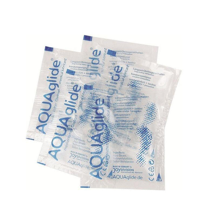 Joydivision Aquaglide - Lubricante Base Agua Neutro Monodosis 3 Ml