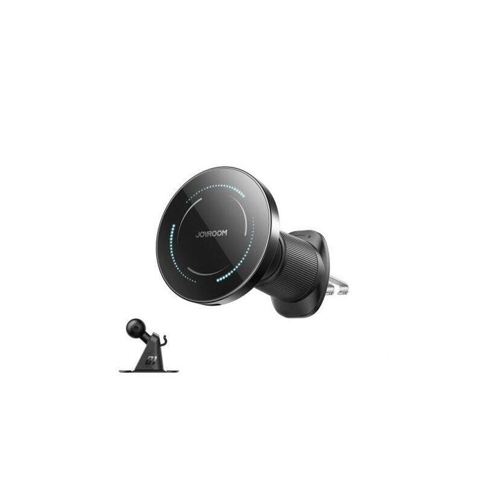 Joyroom Car Mount Magnetic Wireless Charger (Air Outlet/ Dashboard Version) 4.7 - 7.0 Inch, Pd 15w, Magsafe, Black (Jr-Zs502)