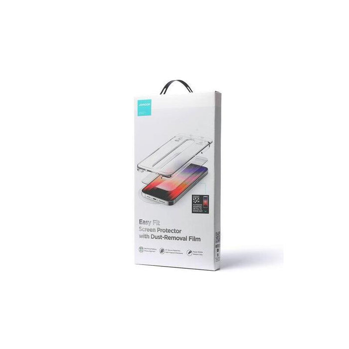 Joyroom Iphone 14 Pro Max Easy Fit Full Screen Tempred Glass 9h With Mounting Rack Transparent (Jr-Dh12)