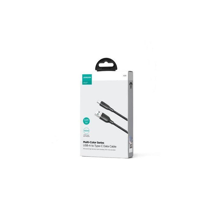 Joyroom Sa34-Ac6 1m 100w Usb-A A Usb-C Negro - Cable De Carga
