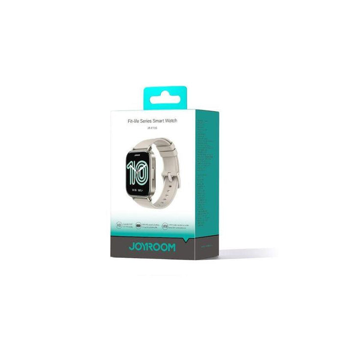 Joyroom Smartwatch Fit-Life Jr-Ft3s With Call Answering Function, 1atm, Titanium (Jr-Ft3s)