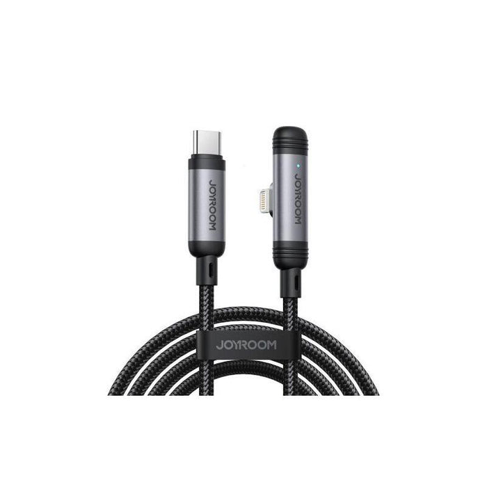 Joyroom Type-C - Lightning Enjoyx Series 90 Degree Cable A56, 30w, 480mb/S, 1.2m, Black (S-A56)