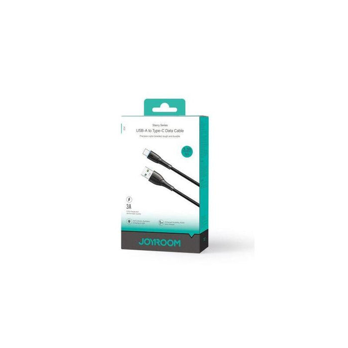 Joyroom Usb - Type-C Cable Starry Series, 480mb/S, 3a, 1m, Black (Sa32-Ac3)