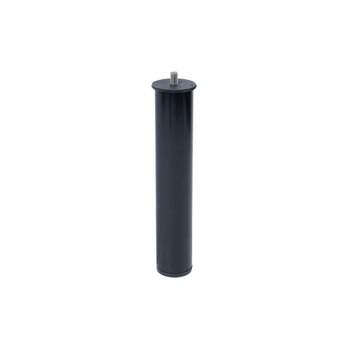 Juego 4 Patas Canape Pt26 Ø50 X 270 Mm Sin Rueda, Negro 96406 Micel