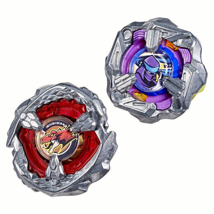 Juego Beat Tyranno 4-70q & Knife Shinobi 4-80hn Beyblade X