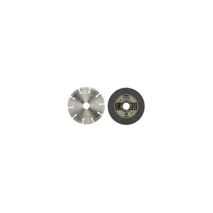 Juego De Discos De Corte Ryobi Rak6agd1, Para Amoladora Angular De 125 Mm (6 Partes)