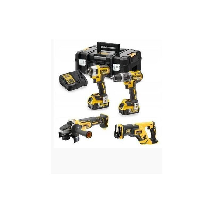 Juego De Herramientas Dewalt  Combinado De 4 Piezas De 18 V Dck440p2t